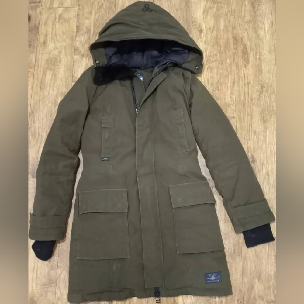 Golden by Tna Olive Hooded Jacket BANCROFT Parka Altitude Series Size Small